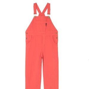 The Animals Observatory 'Miner Kids Suit' Coral Overalls Size 12 NWT